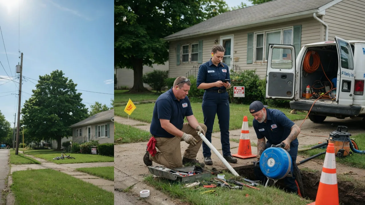 Sewer Line Repair in Rock, WV near me